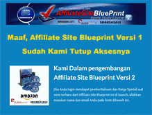 Tablet Screenshot of affiliatesiteblueprint.com